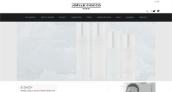 Desktop Screenshot of joelle-ciocco.com